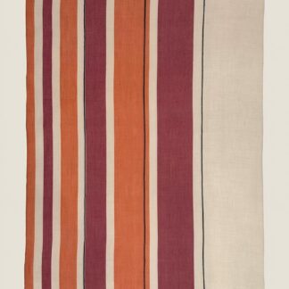 Ivory/Red Shawl 100x200cm