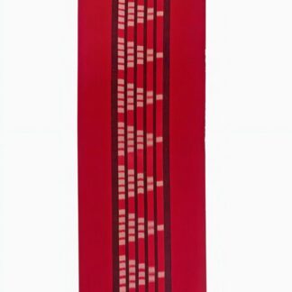 Dark Red Scarf 50x200cm