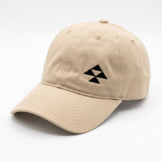 Beige cotton cap
