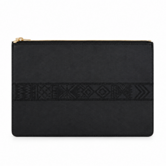 Leather Folder Black